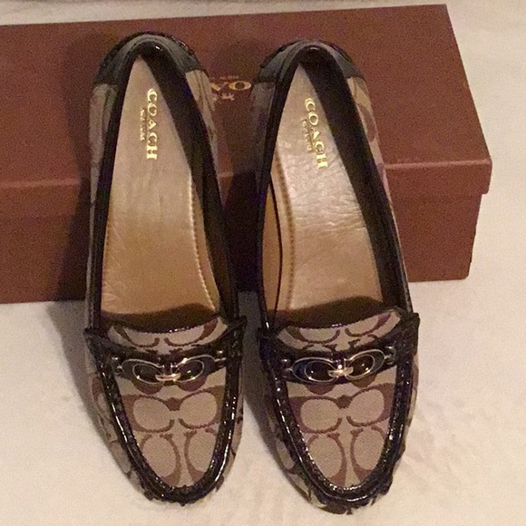 Coach Fortuna Moccasin Size US 8.5M - Picture 1 of 3